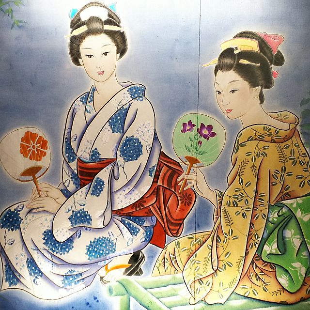 今野由恵 模「涼宵」より <美佐子・菜央美>